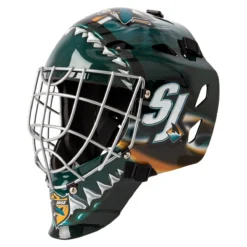 Franklin GFM 1500 San Jose Sharks Goalie Face Mask