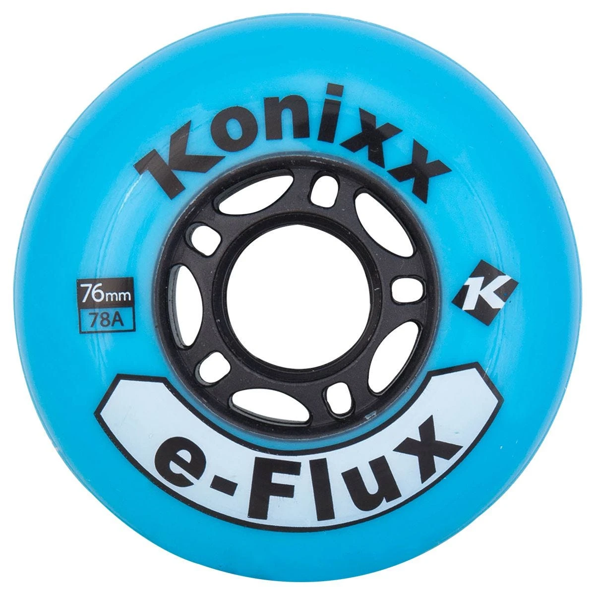 Konixx E-Flux 78A Roller Hockey Wheel - Blue - Image 3