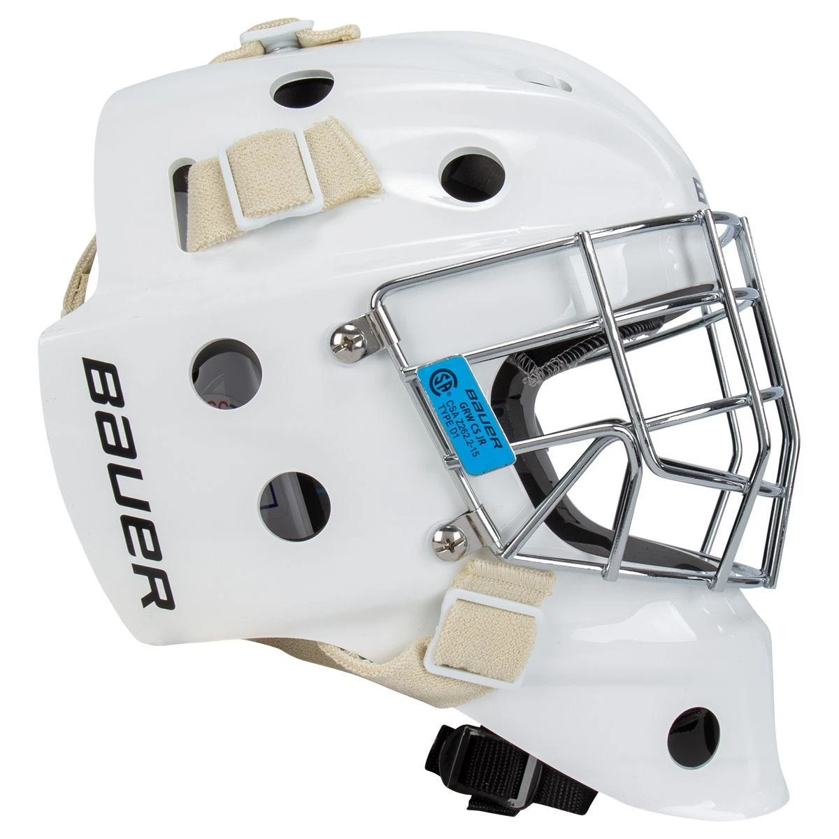 Bauer 930 Youth Certified Straight Bar Goalie Mask - Image 2