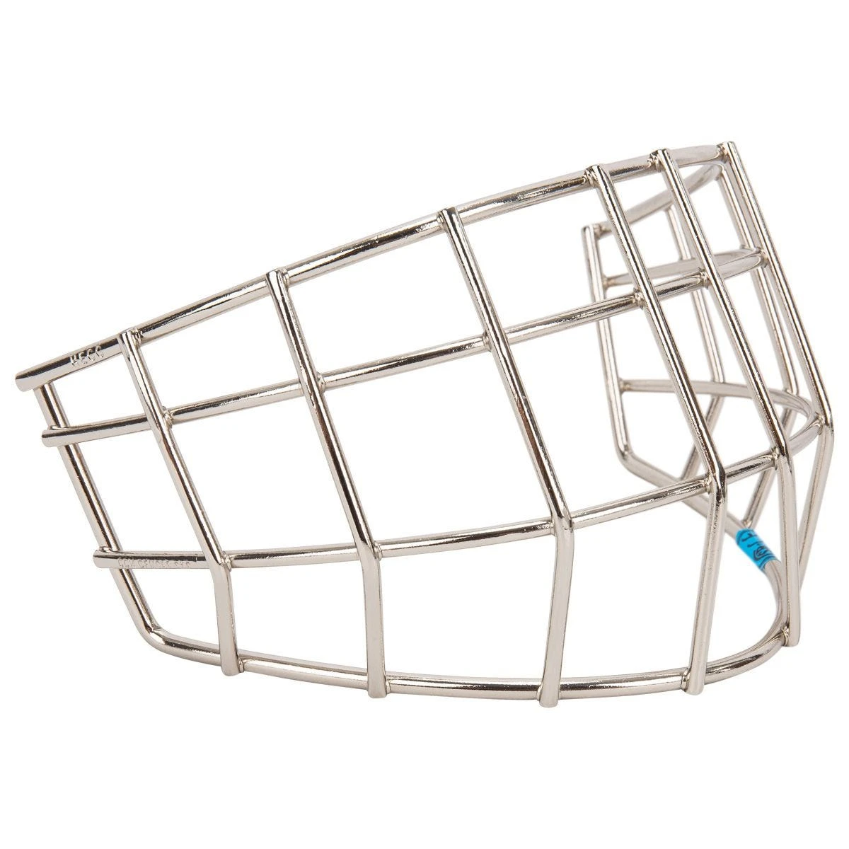 CCM Carbon Steel Youth Straight Bar Cage - Chrome - Image 2