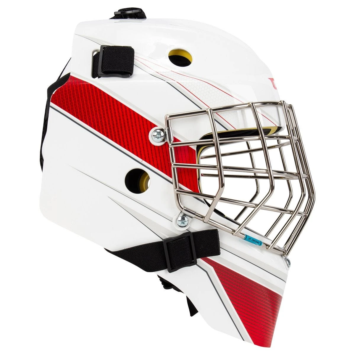 CCM Axis A1.5 Junior Certified Straight Bar Goalie Mask - Team - Image 2