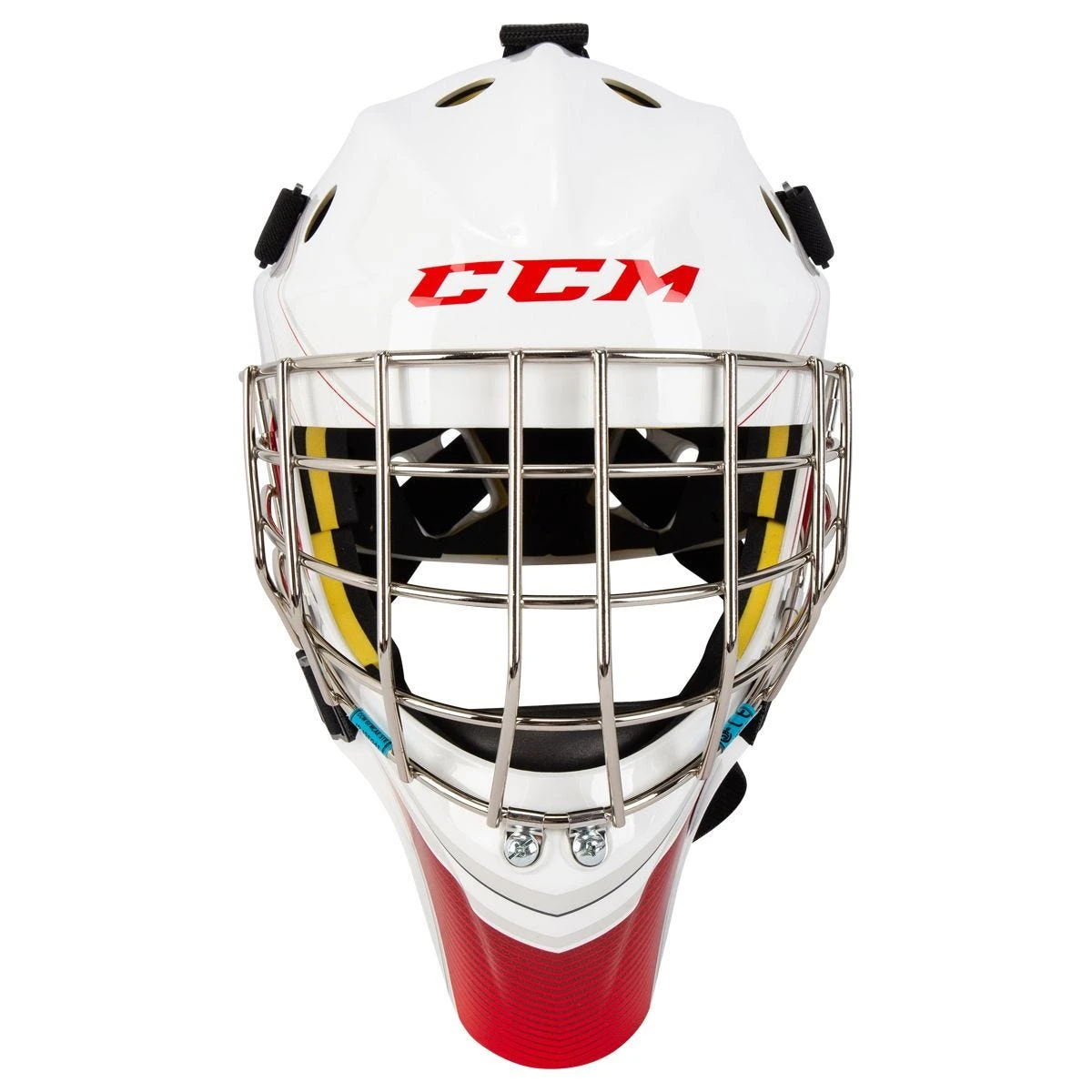 CCM Axis A1.5 Junior Certified Straight Bar Goalie Mask - Team - Image 3
