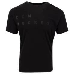 CCM Blackout Senior Short Sleeve Tee Shirt