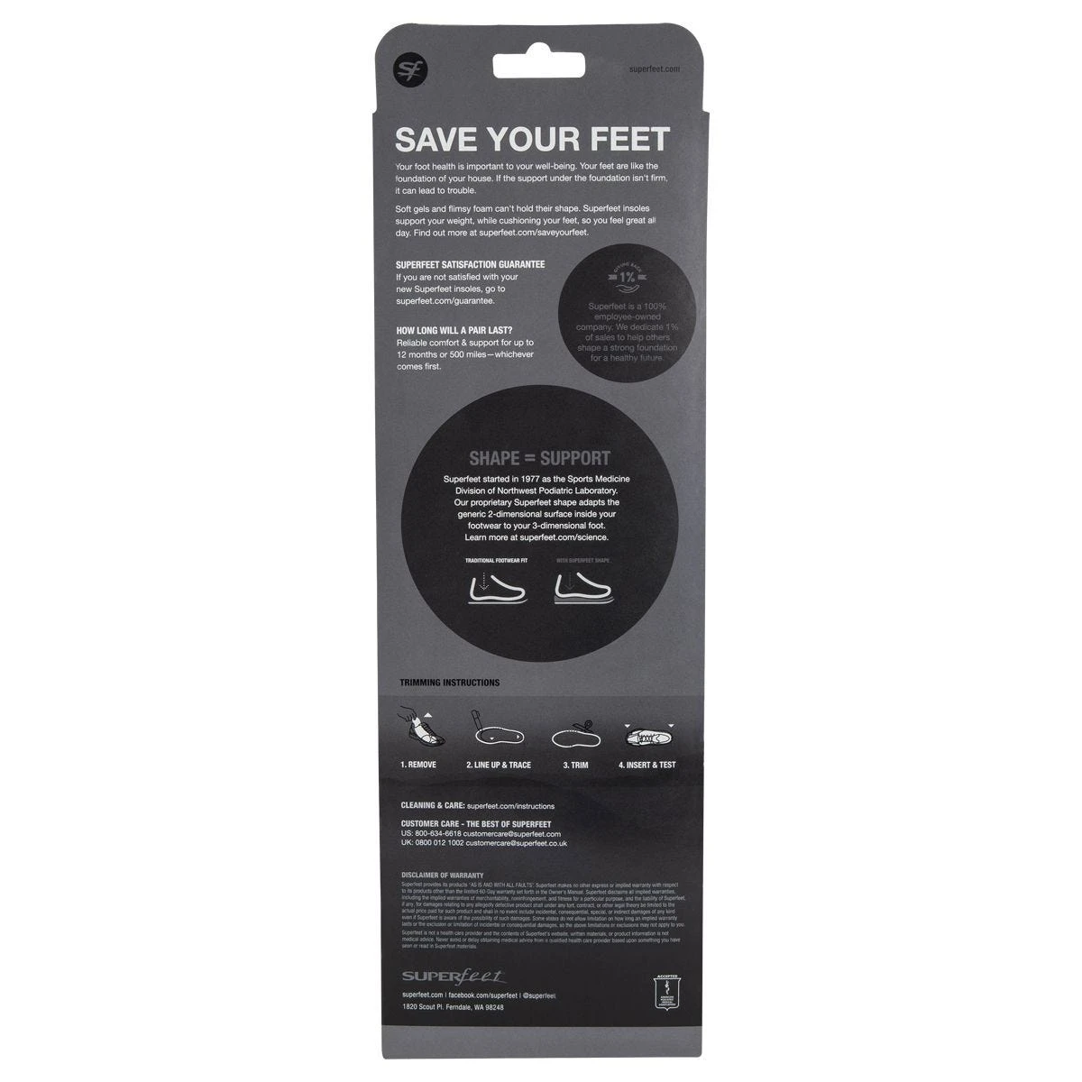 Superfeet Heritage Senior Insoles - Image 5