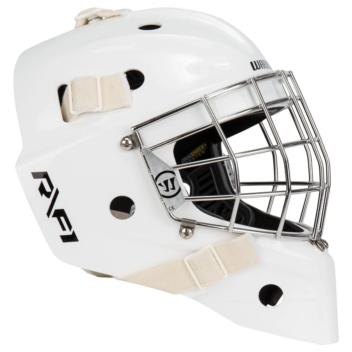 Warrior Ritual R/F1 Junior+ Certified Straight Bar Goalie Mask - Image 2