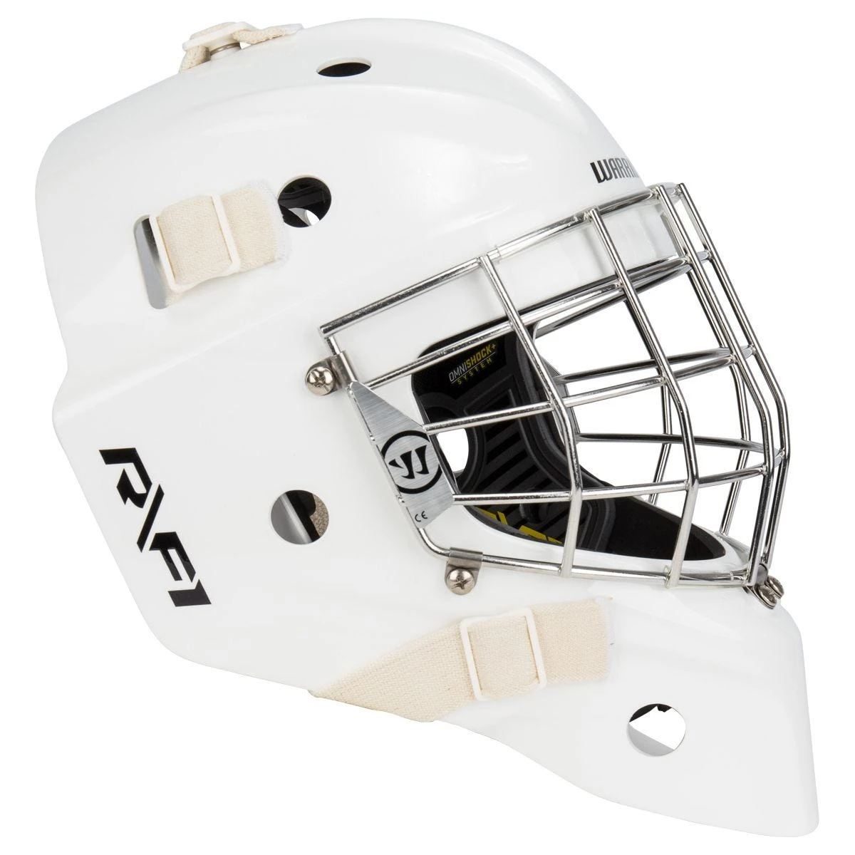 Warrior Ritual R/F1 Senior+ Certified Straight Bar Goalie Mask - Image 2